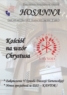 Hosanna 40 grudzień-2023 - maj-2024